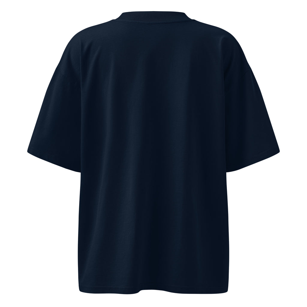 Sarah Boone organic oversized tee back view