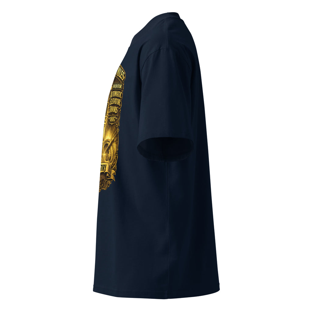 Alexander Miles organic oversized tee left side view